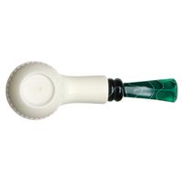 IMP Meerschaum Spot Carved Bent Apple (with Case)