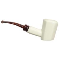 IMP Meerschaum Smooth Paneled Poker (with Case)