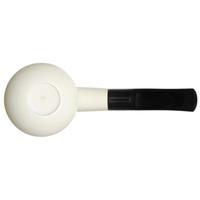 IMP Meerschaum Partially Rusticated Calabash (with Case)