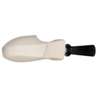 IMP Meerschaum Smooth Freehand with Silver (with Case and Churchwarden Stem)