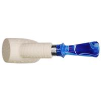 IMP Meerschaum Lattice Poker with Silver (with Case and Churchwarden Stem)