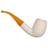 IMP Meerschaum Lattice Bent Billiard (with Case)