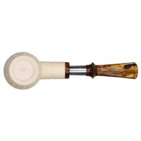 IMP Meerschaum Lattice Bent Billiard with Silver (with Case)