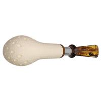 IMP Meerschaum Lattice Bent Billiard with Silver (with Case)