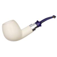 IMP Meerschaum Smooth Bent Billiard with Silver (with Case)