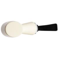 IMP Meerschaum Smooth Reverse Calabash Poker with Silver (with Case)