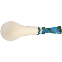 IMP Meerschaum Lattice Bent Billiard with Silver (with Case)