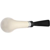 IMP Meerschaum Rusticated Bent Dublin with Silver (with Case)