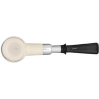 IMP Meerschaum Spot Carved Billiard with Silver (with Case)