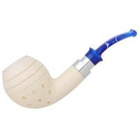 IMP Meerschaum Lattice Rhodesian with Silver (with Case)