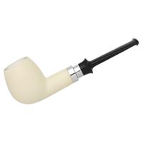 IMP Meerschaum Smooth Apple with Silver (with Case)