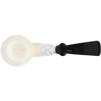 IMP Meerschaum Smooth Oom Paul with Silver (with Case)