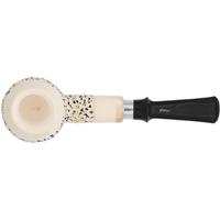 IMP Meerschaum Lattice Rhodesian with Silver (with Case)