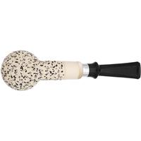 IMP Meerschaum Lattice Rhodesian with Silver (with Case)