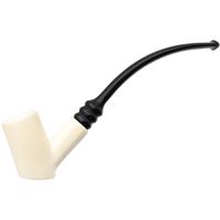IMP Meerschaum Smooth Poker (with Case)
