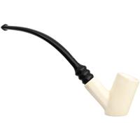 IMP Meerschaum Smooth Poker (with Case)