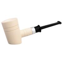 IMP Meerschaum Spot Carved Cherrywood with Silver (with Case)
