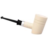 IMP Meerschaum Spot Carved Cherrywood with Silver (with Case)