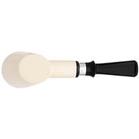 IMP Meerschaum Smooth Poker with Silver (with Case)