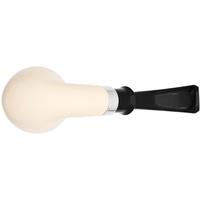 IMP Meerschaum Smooth Bent Dublin with Silver (with Case)