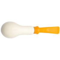 IMP Meerschaum Smooth Bent Billiard (with Case and Churchwarden Stem)