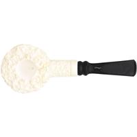 IMP Meerschaum Rusticated Bent Dublin (with Case)
