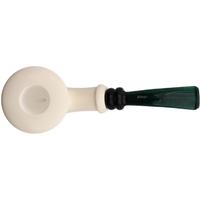 IMP Meerschaum Smooth Bent Dublin (with Case and Churchwarden Stem)