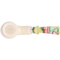 IMP Meerschaum Smooth Bent Billiard (with Case and Churchwarden Stem)