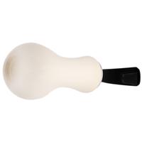 IMP Meerschaum Smooth Reverse Calabash Rhodesian with Silver (with Pocket Case and Tamper)