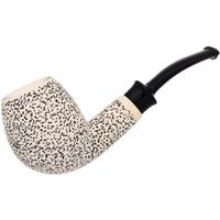 IMP Meerschaum Rusticated Bent Apple (with Case)