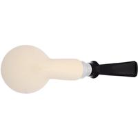 IMP Meerschaum Smooth Bent Apple with Silver (with Case)