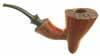 Lasse Skovgaard Smooth Bent Shark's Tooth (Lion)