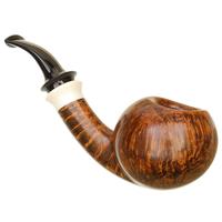 Lasse Skovgaard Smooth Bent Apple with Ivorite (Lion)