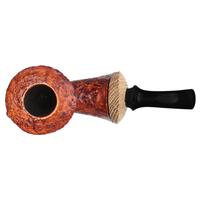 Benni Jorgensen Partially Sandblasted Bent Dublin with Oak (Swan) (40th Anniversary)