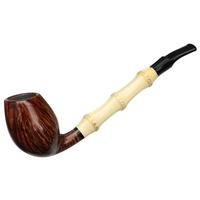 Sara Eltang Smooth Bent Egg with Bamboo