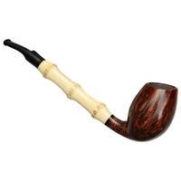 Sara Eltang Smooth Bent Egg with Bamboo
