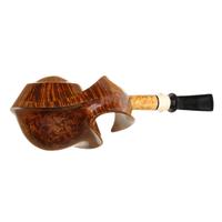 Alex Florov Smooth Pierced Fish with Ivorite (Slonim)