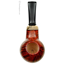 Gregor Lobnik Smooth Bent Apple with Spalted Maple