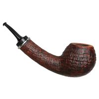Gregor Lobnik Sandblasted Bent Apple with Silver