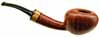 Peter Heding Smooth Acorn with Mazur (Gold)