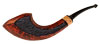Peter Heding Partially Rusticated Horn (Silver)