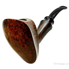 Peter Heding Smooth Elephants Foot with Horn (Gold)