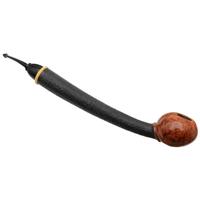 Peter Heding Partially Rusticated Extra Long Shank Nut with Boxwood (Diamond)