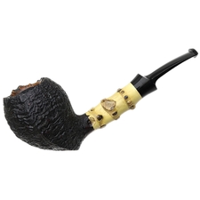 J. Alan Sandblasted Origami Strawberry with Bamboo (1342)