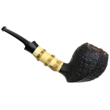 J. Alan Sandblasted Origami Strawberry with Bamboo (1342)