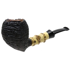 J. Alan Sandblasted Origami Strawberry with Bamboo (1342)