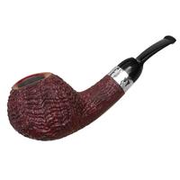 J. Alan Sandblasted Bent Apple with Hammered Silver (1606)