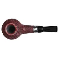 J. Alan Sandblasted Bent Apple with Hammered Silver (1606)