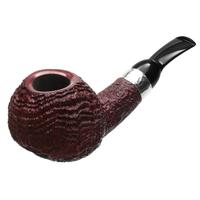 J. Alan Sandblasted Bent Apple with Hammered Silver (1606)