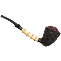 J. Alan Sandblasted Bent Dublin with Bamboo (1621)